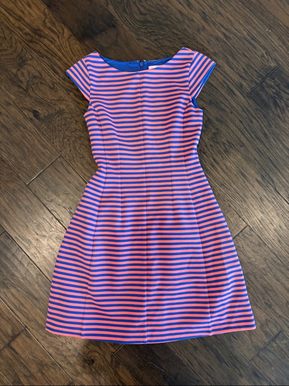 Lilly Pulitzer Blue and Pink Striped Dress